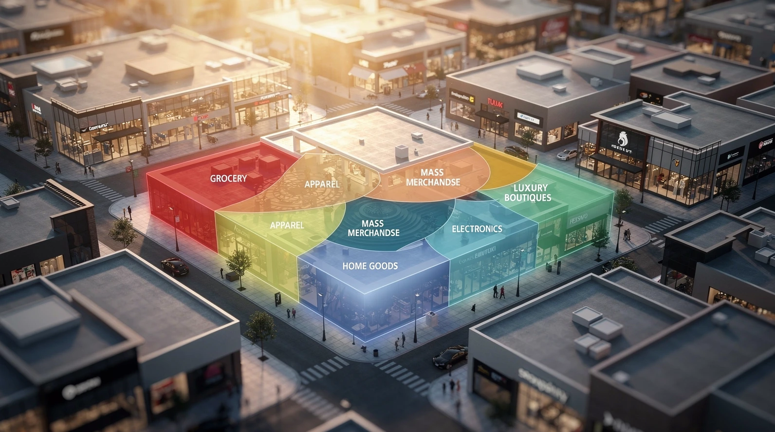 retail industry segments