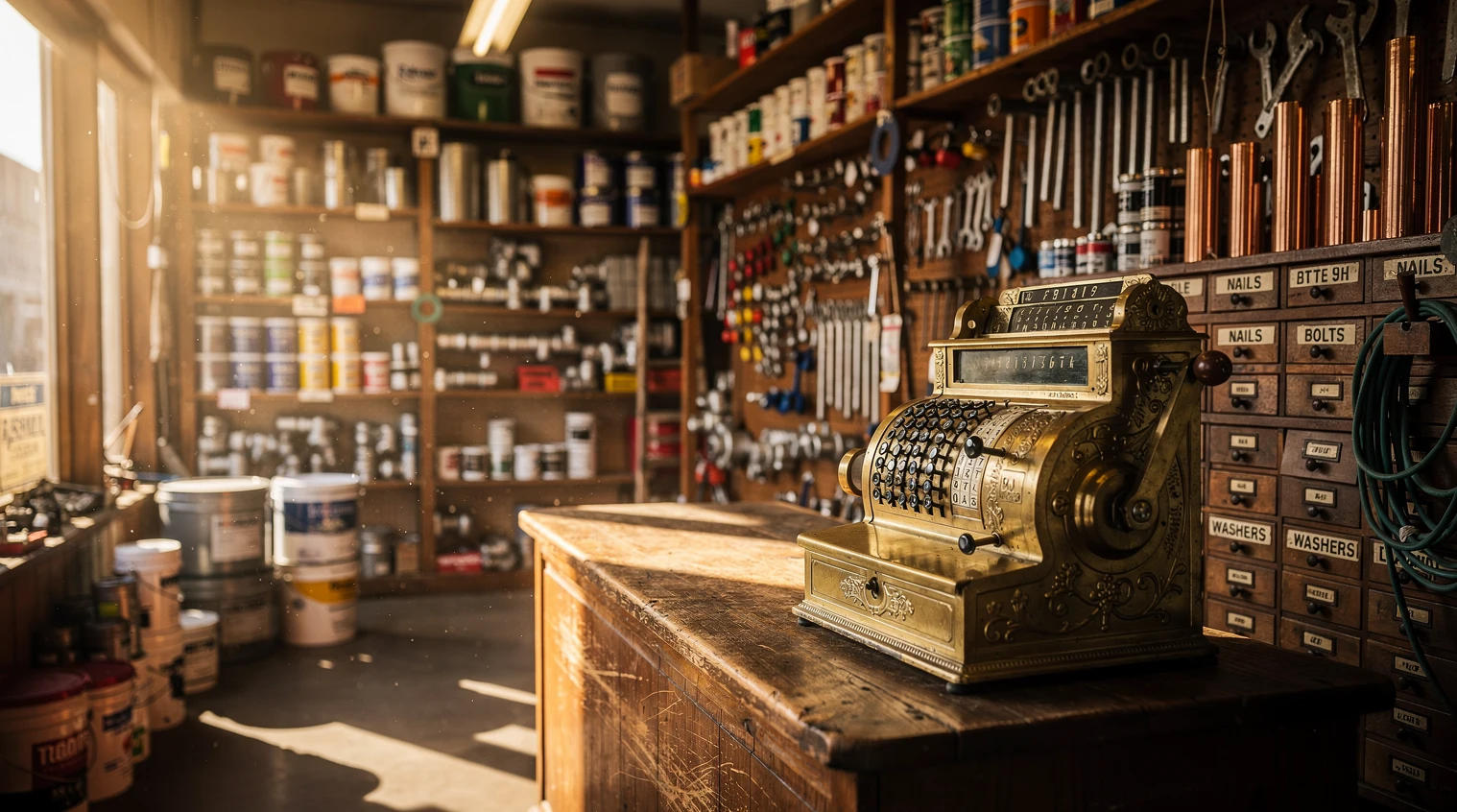 family hardware survives big box