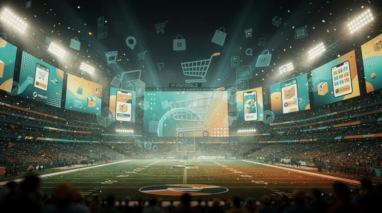 super bowl retail ads