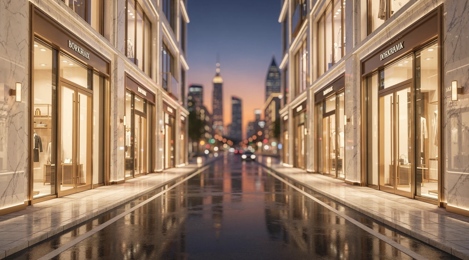 luxury flagship cities