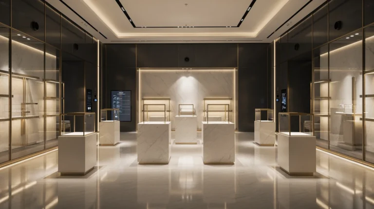 luxury retail repositioning