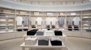 Uniqlo store interior Fast Retailing earnings