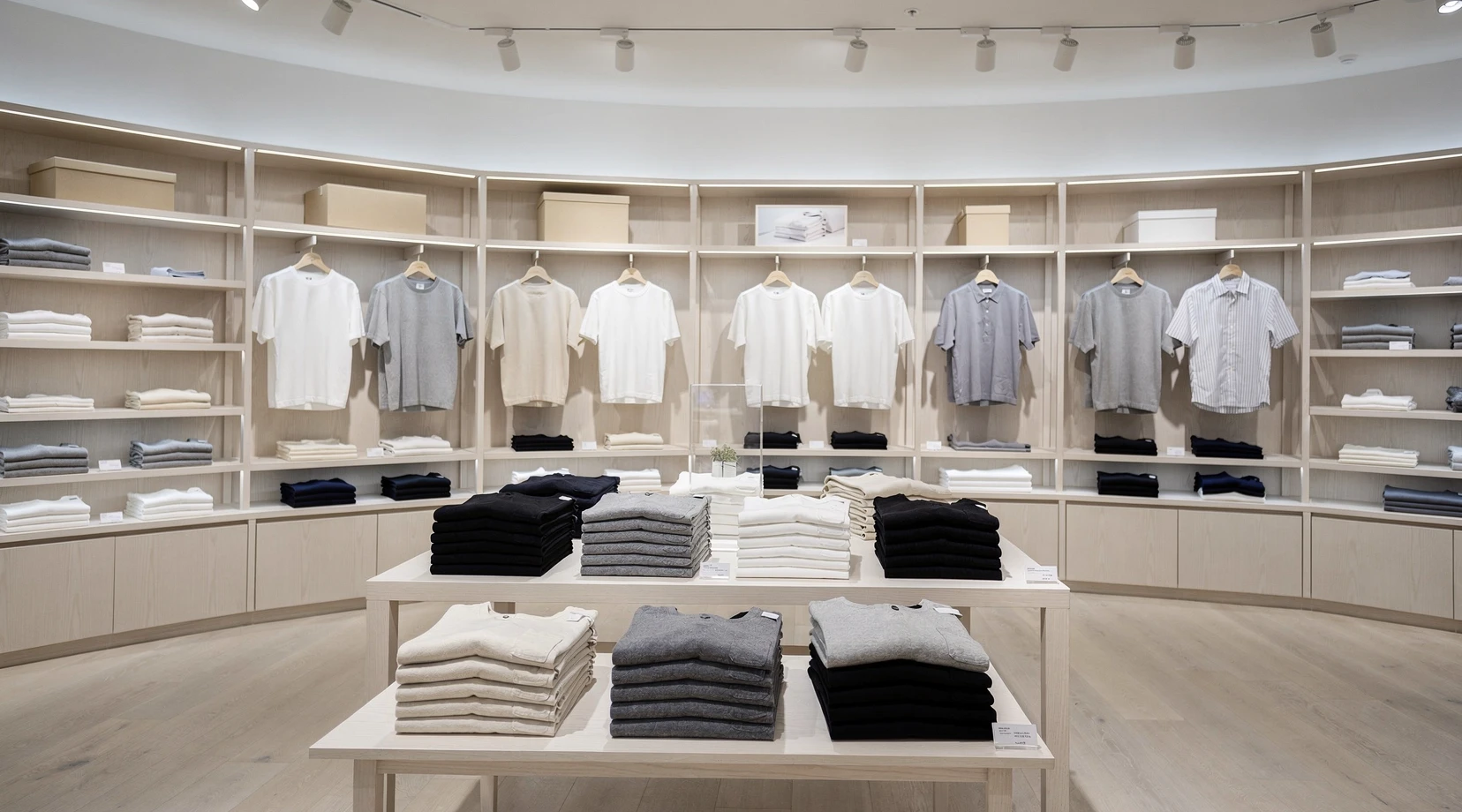 Uniqlo store interior Fast Retailing earnings
