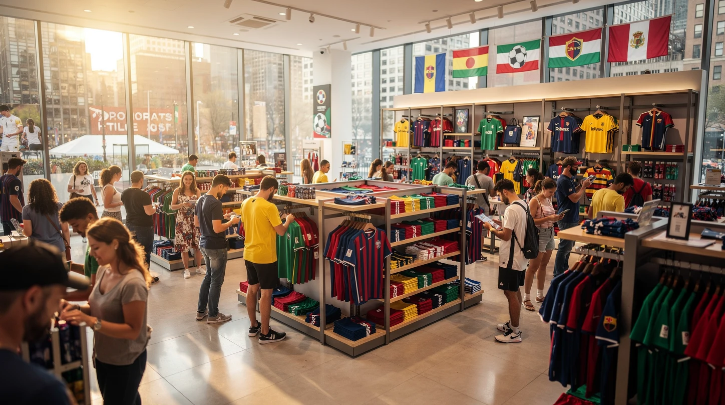 World Cup retail spending host city store