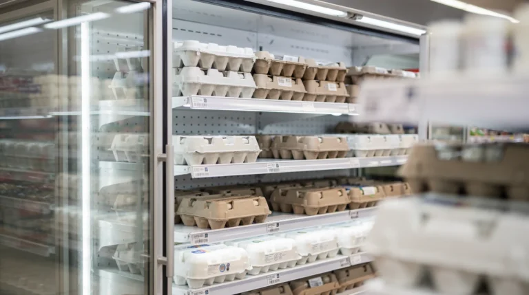 Kroger egg recall salmonella supermarket dairy aisle
