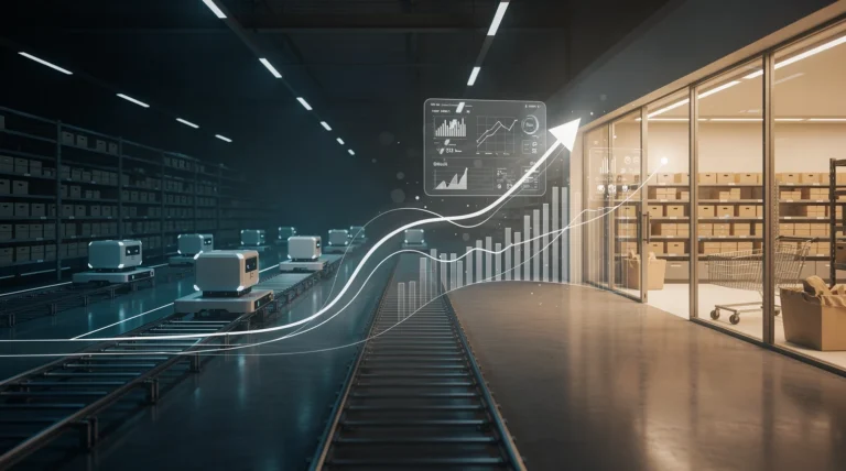 automated grocery fulfillment center versus store-based delivery