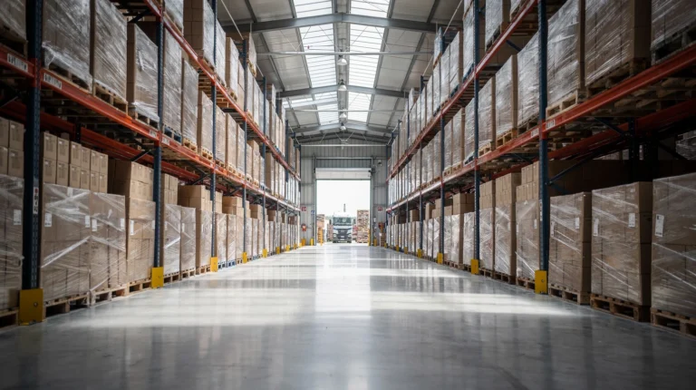 BJ's Q2 earnings warehouse club bulk pallet aisle