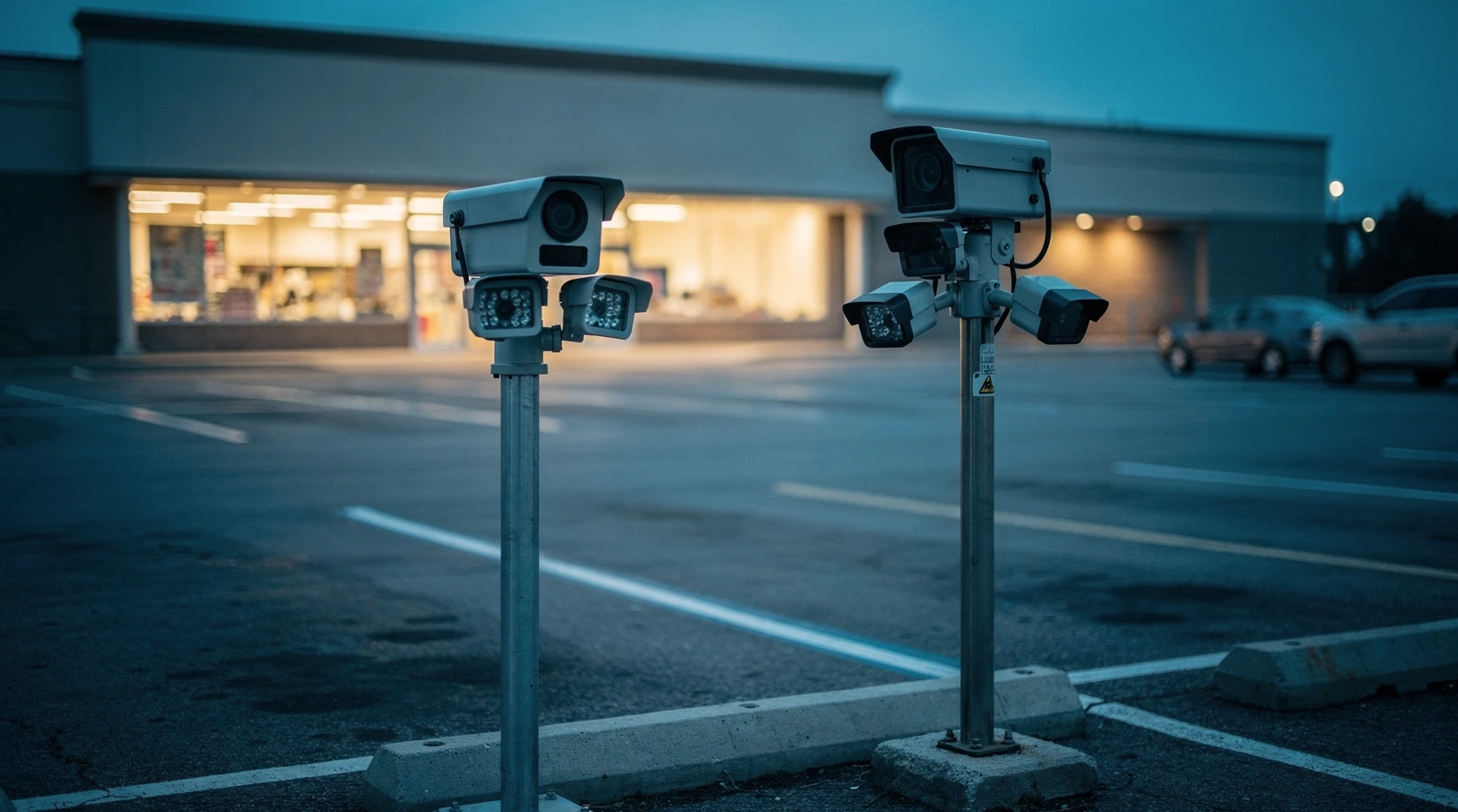 Ulta Flock cameras license plate reader retail parking lot