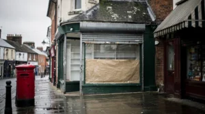 TG Jones closures on a UK high street
