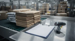 CBP mail entry inspection station for low-value postal parcels